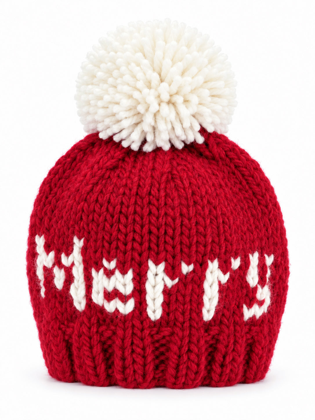 Merry Knit Pom Hat