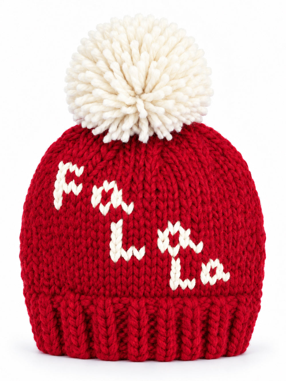 Fa La La Knit Pom Hat
