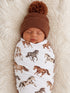 Stretch Swaddle, Wild Horses