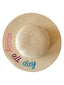 Wide Brim Woven Sunhat, Vacay All Day