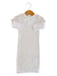 Organic Waffle Gown, Lucent White