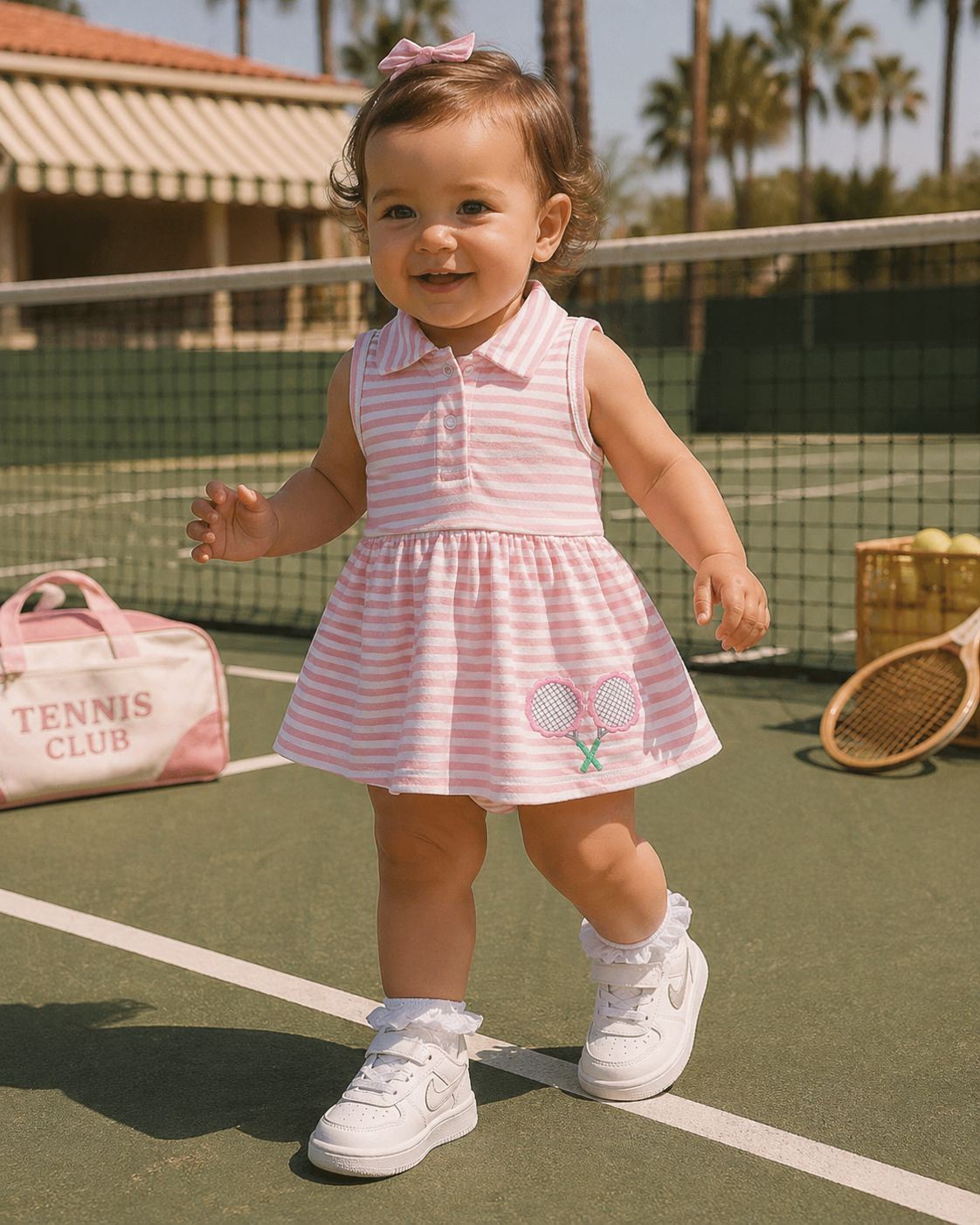 tennis club dress Pretty Women's Long Sleeve Button-Front Size:06-09 Months AMAZON Ekouaer Alo yoga or heading out for