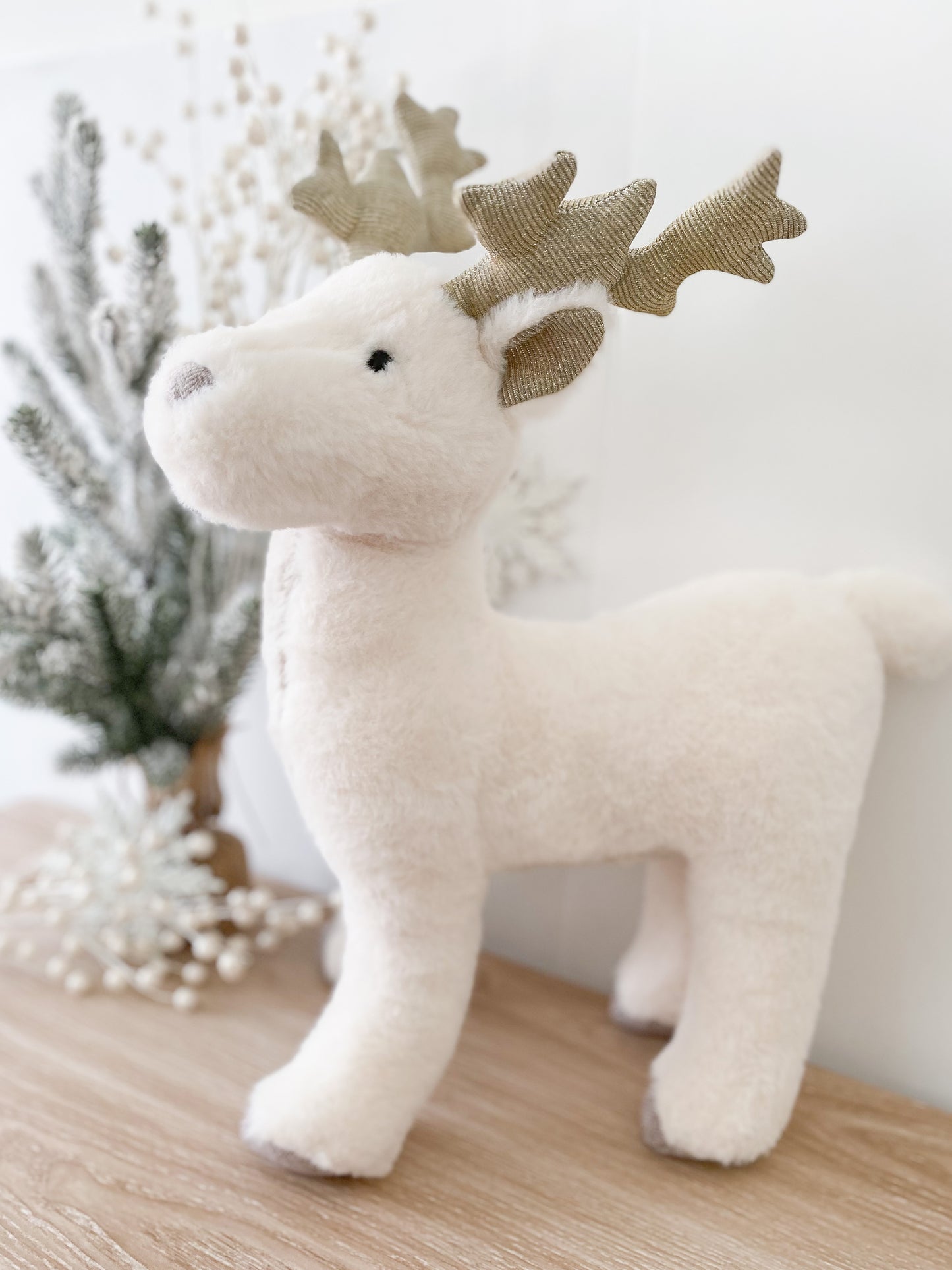 Snowflake Reindeer Plush Toy