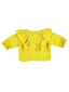 Jacket with Frills, Yellow