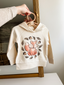 Organic Printed Raglan Hoodie, Foxy