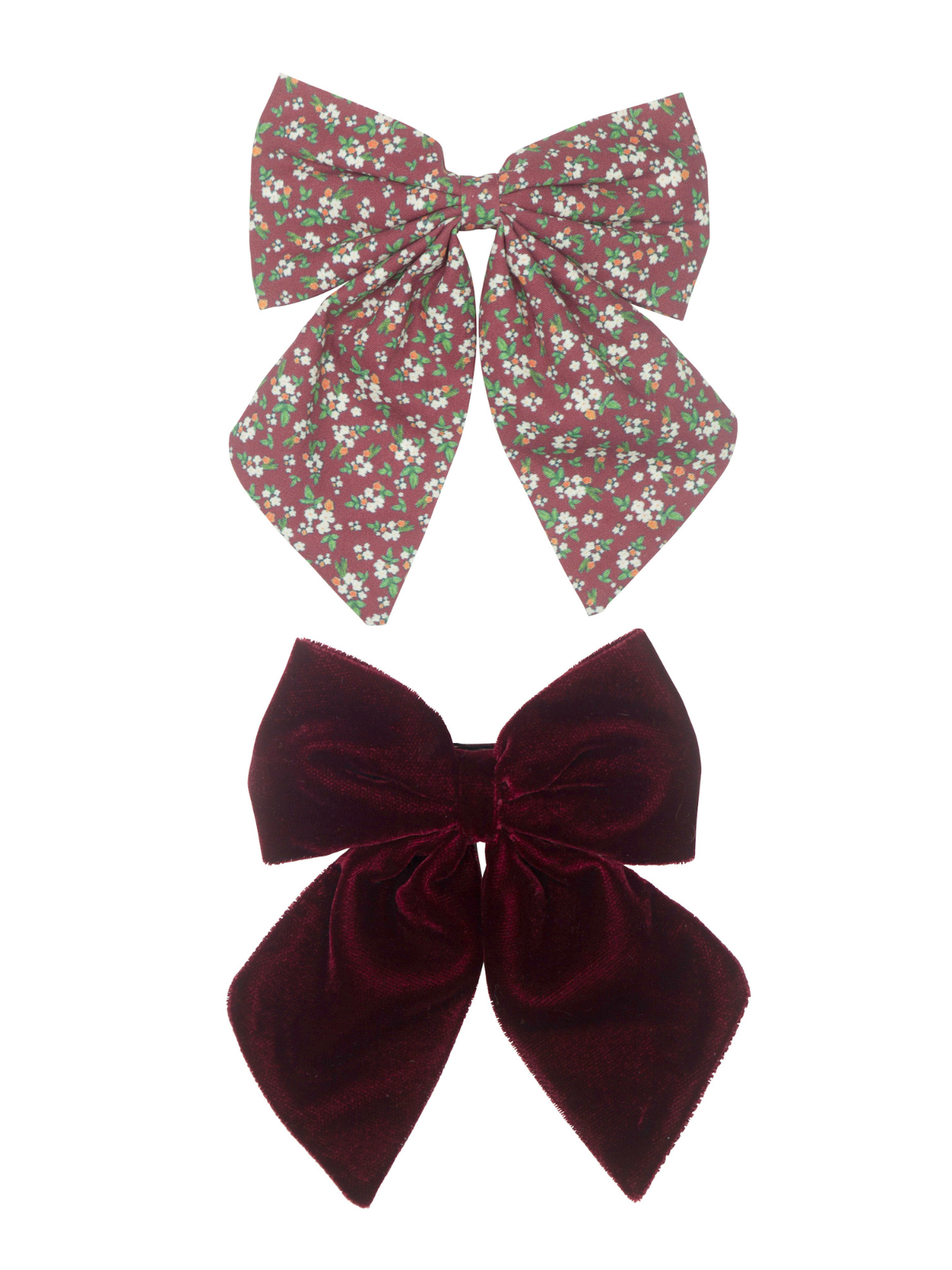 Mimi & Lula Agnes oversize bow pack - burgundy