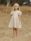 Luna Dress, Flocked Daisy