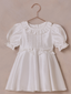 Evelyn Dress, White