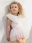 Ruffle Tulle Collar, Ivory