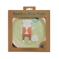 Bamboo Mini Plate, Prairie Kitty