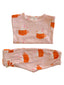 Pumpkin Mug Pink / Organic Long Sleeve Tee & Pant Set