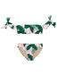 Women's Shoulder Bikini, Pink Cabana Botanical