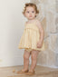 Mae Smocked Top + Bloomer Set, Yellow