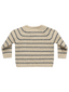 Ace Knit Sweater, Indigo Stripe