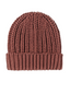 Chunky Knit Beanie, Cranberry