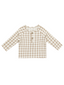 Organic Zion Shirt, Cinnamon Plaid