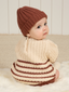 Chunky Knit Beanie, Cranberry