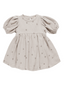 Waffle Babydoll Dress, Stars