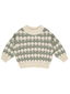 Rylee & Cru Bubble Knit Sweater, Laurel Stripe