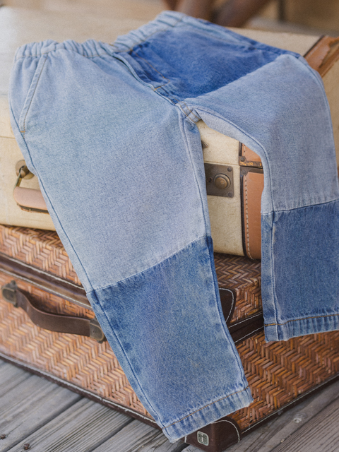 Rylee + Cru Baggy Pant - Natural