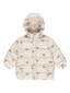 Rylee & Cru Puffer Jacket, Foxes