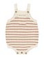 Rylee & Cru Ashton Knit Romper, Poppy Stripe