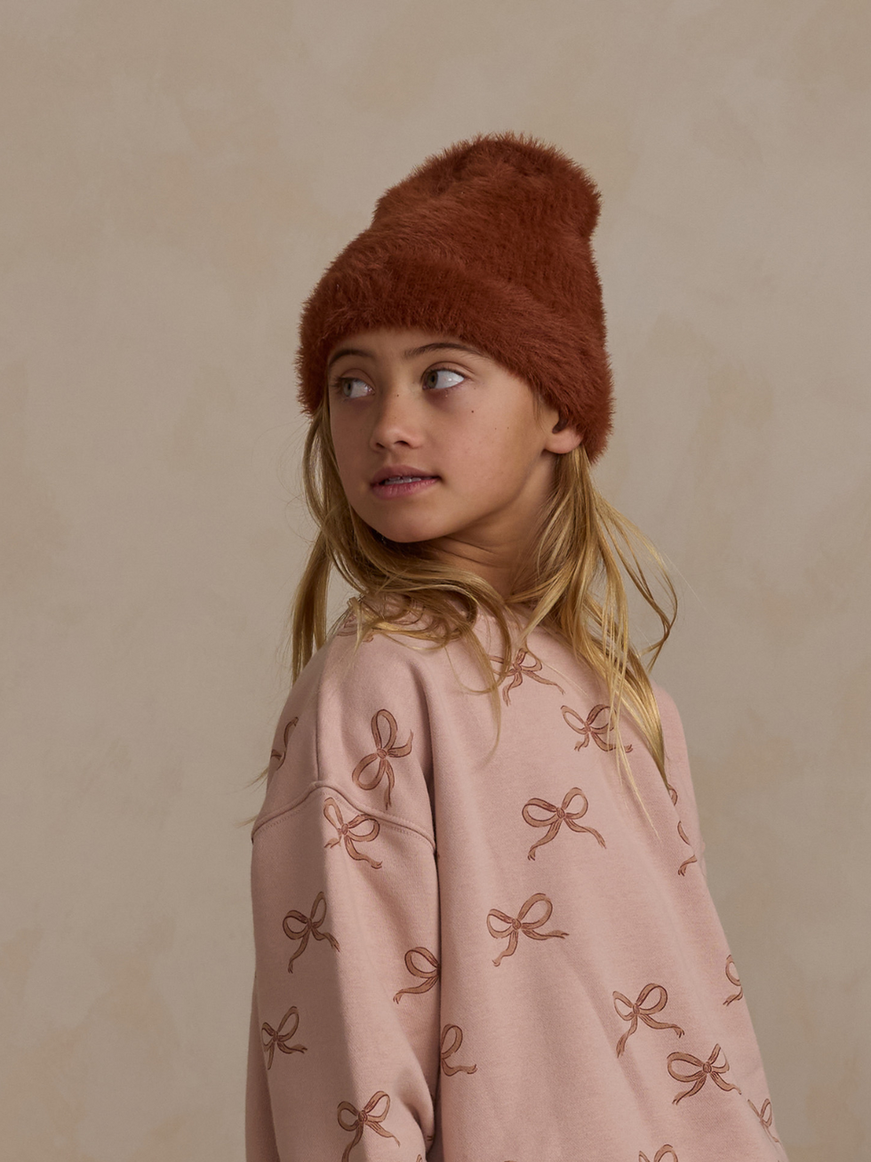 Rylee + Cru Puffer Jacket in Brick Moons main image 0