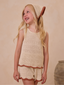 Rylee & Cru Crochet Tank Set, Natural