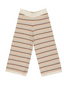 Rylee & Cru Knit Wide Leg Pant, Honeycomb Stripe