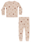 Rylee & Cru Long Sleeve Pajama Set, Ornaments