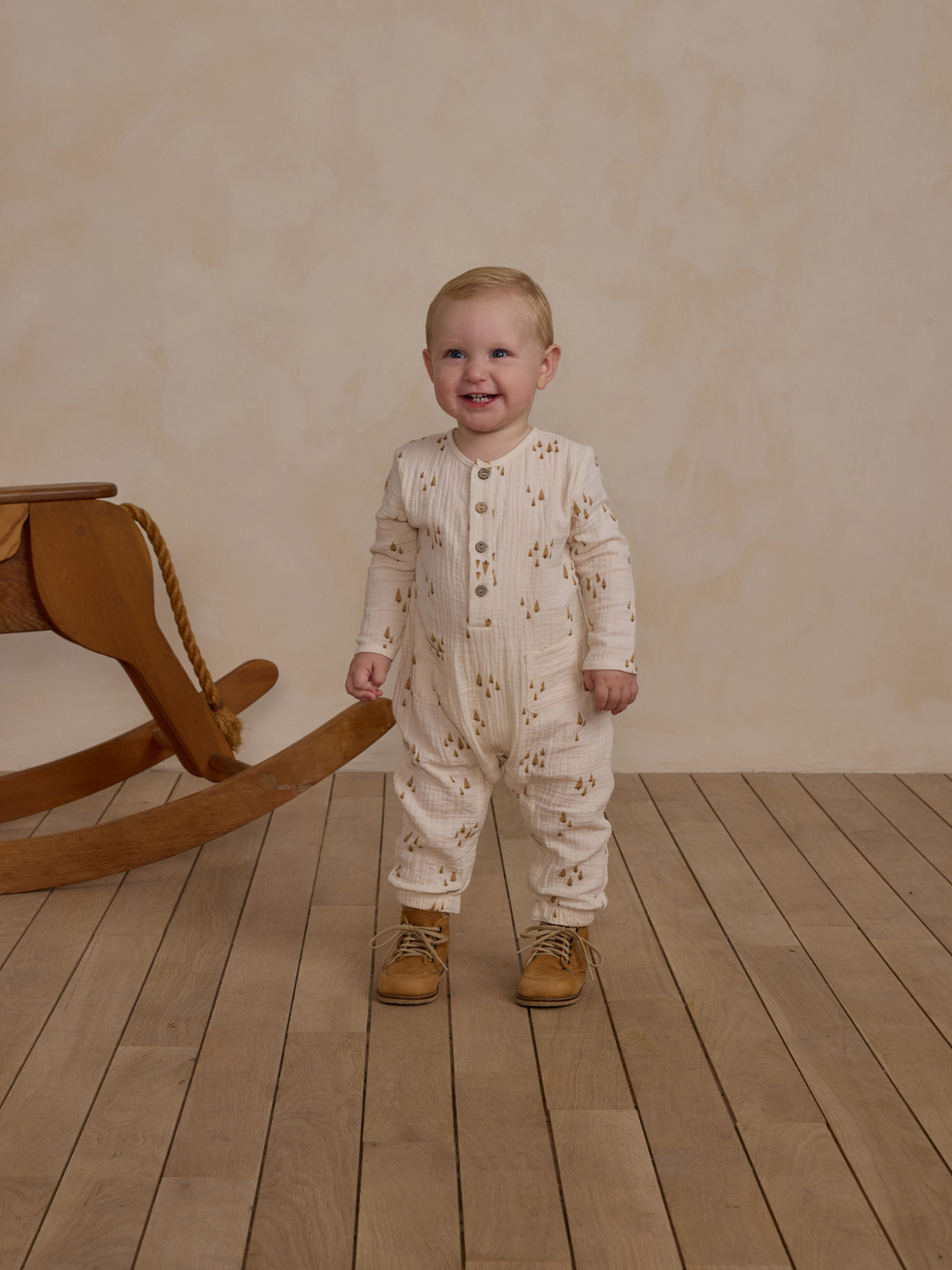 Rylee + Cru Organic Long Sleeve Pajama Set || Trees main image 1