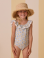 Rylee & Cru Margaret One Piece Swimsuit, Bloom