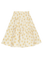 Rylee & Cru Tiered Midi Skirt, Daisies