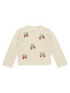 Rylee & Cru Crochet Knit Pullover, Cherries