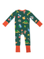 2 Way Zip Romper, Merry and Bright