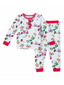 2-Piece Pajama Set, Blue Toyland Christmas