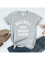 Baseball Is My Favorite Season Graphic Tee, Heather Ash