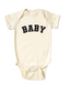 Baby Graphic Bodysuit, Natural