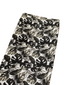 Muslin Changing Pad Cover, Black Monstera Leaf