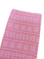 Muslin Changing Pad Cover, Pink/White Mudcloth