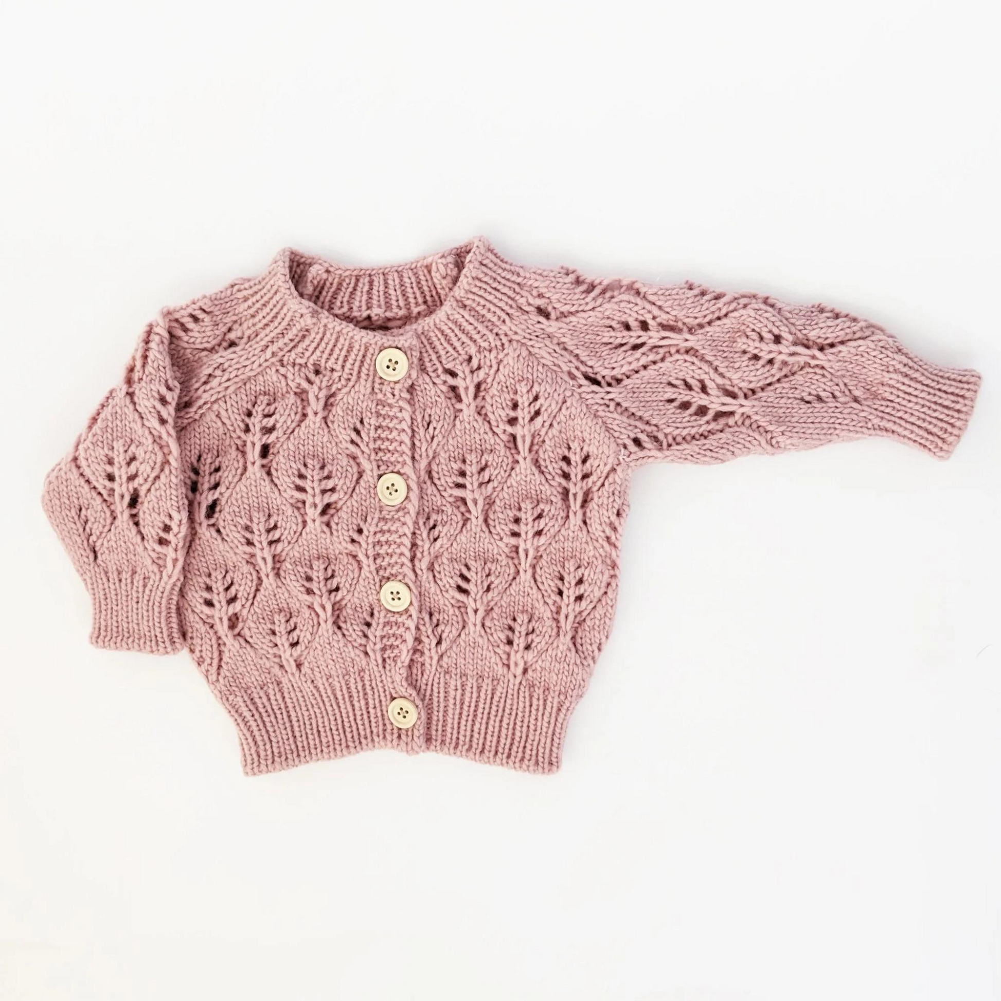 Lace 2025 cardigan pink