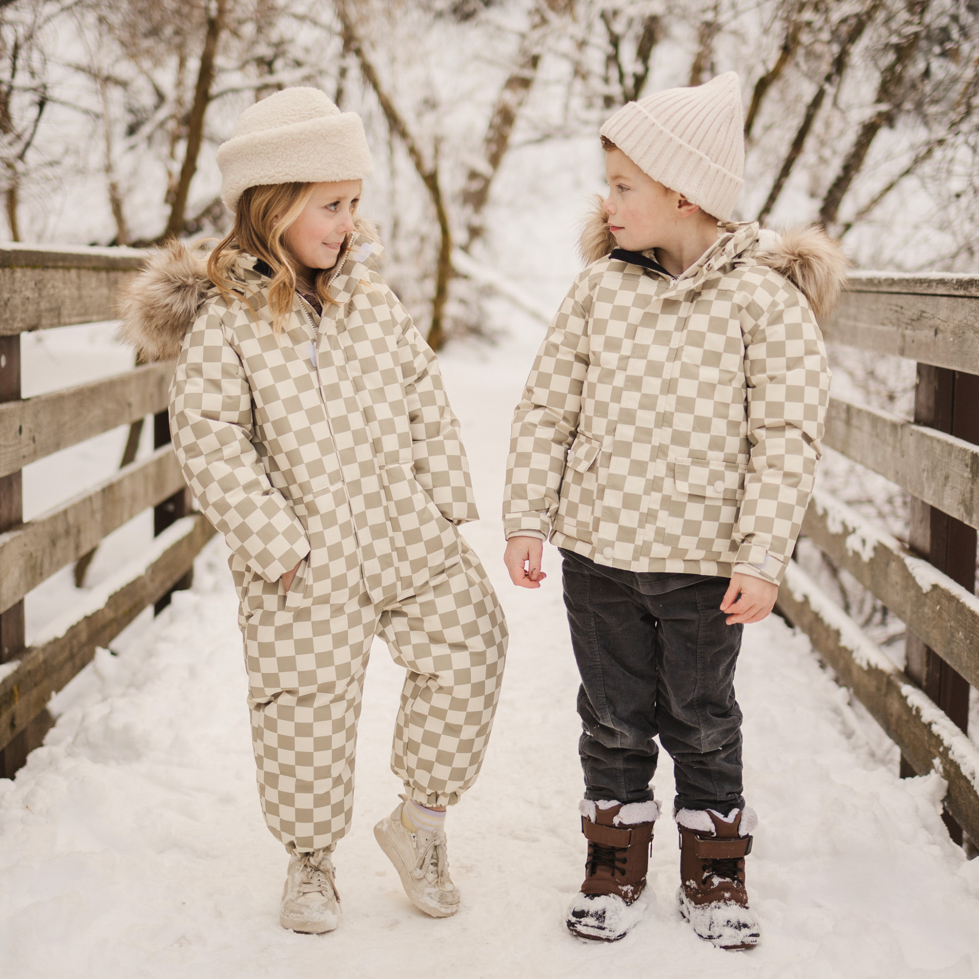 Rylee & Cru Parka Ski Jacket, Fern Check – SpearmintLOVE