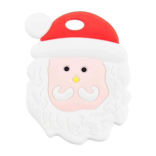 Holiday Silicone Teether, Santa