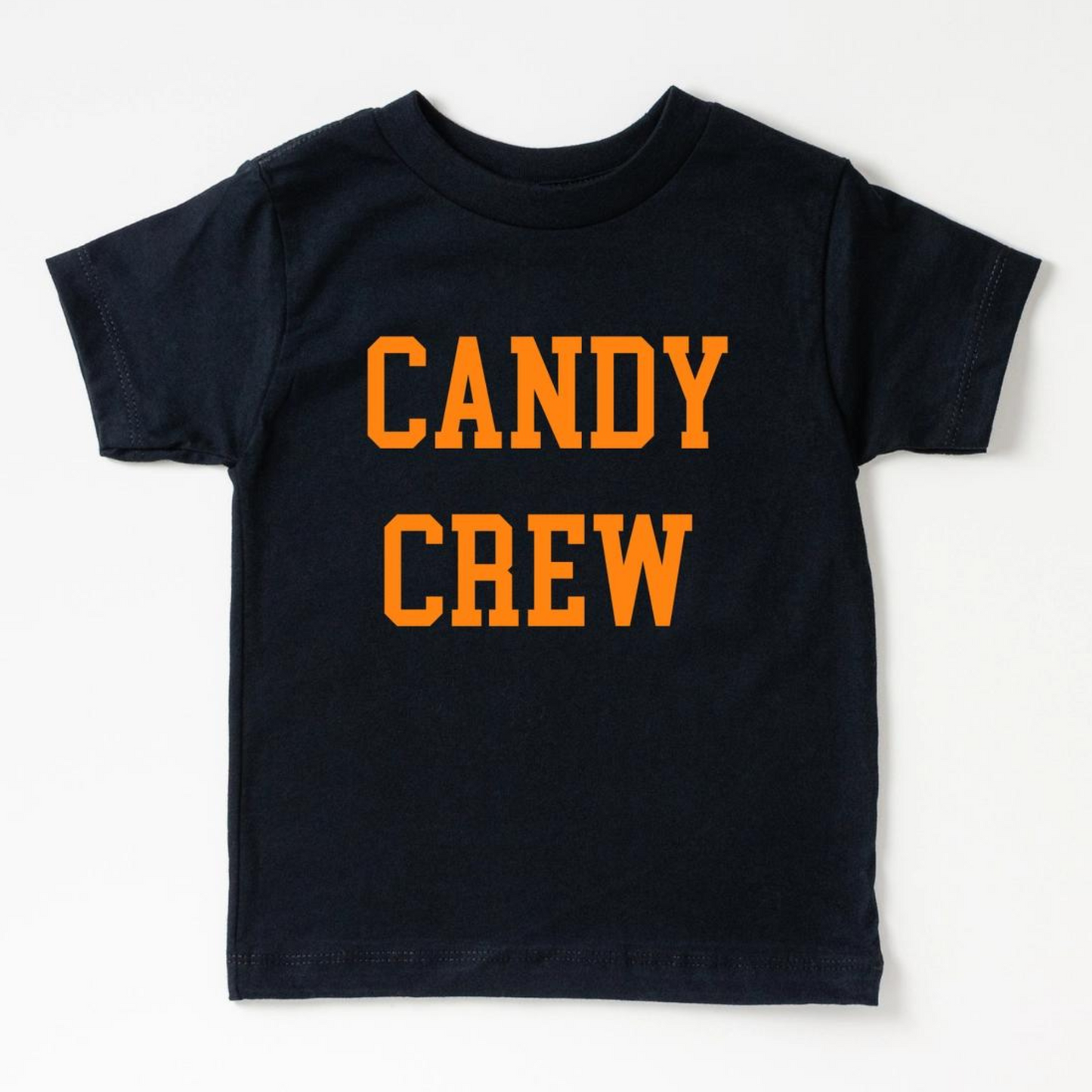 Kid's Graphic Short Sleeve Tee, Candy Crew / Black