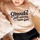 Kid's Graphic Short Sleeve Tee, Ghouls Just Want To Have Fun / Natural