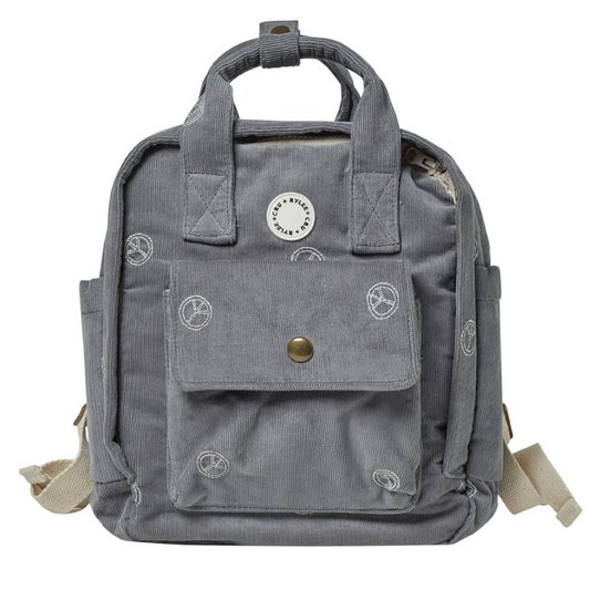 Rylee & Cru Mini Backpack, Peace Embroidery