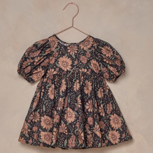 Luna Dress, Holiday Bloom