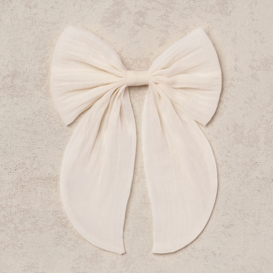 Oversized Bow, Ivory