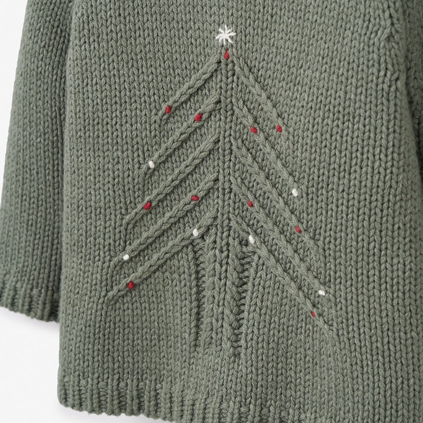 Green Christmas Tree Pullover