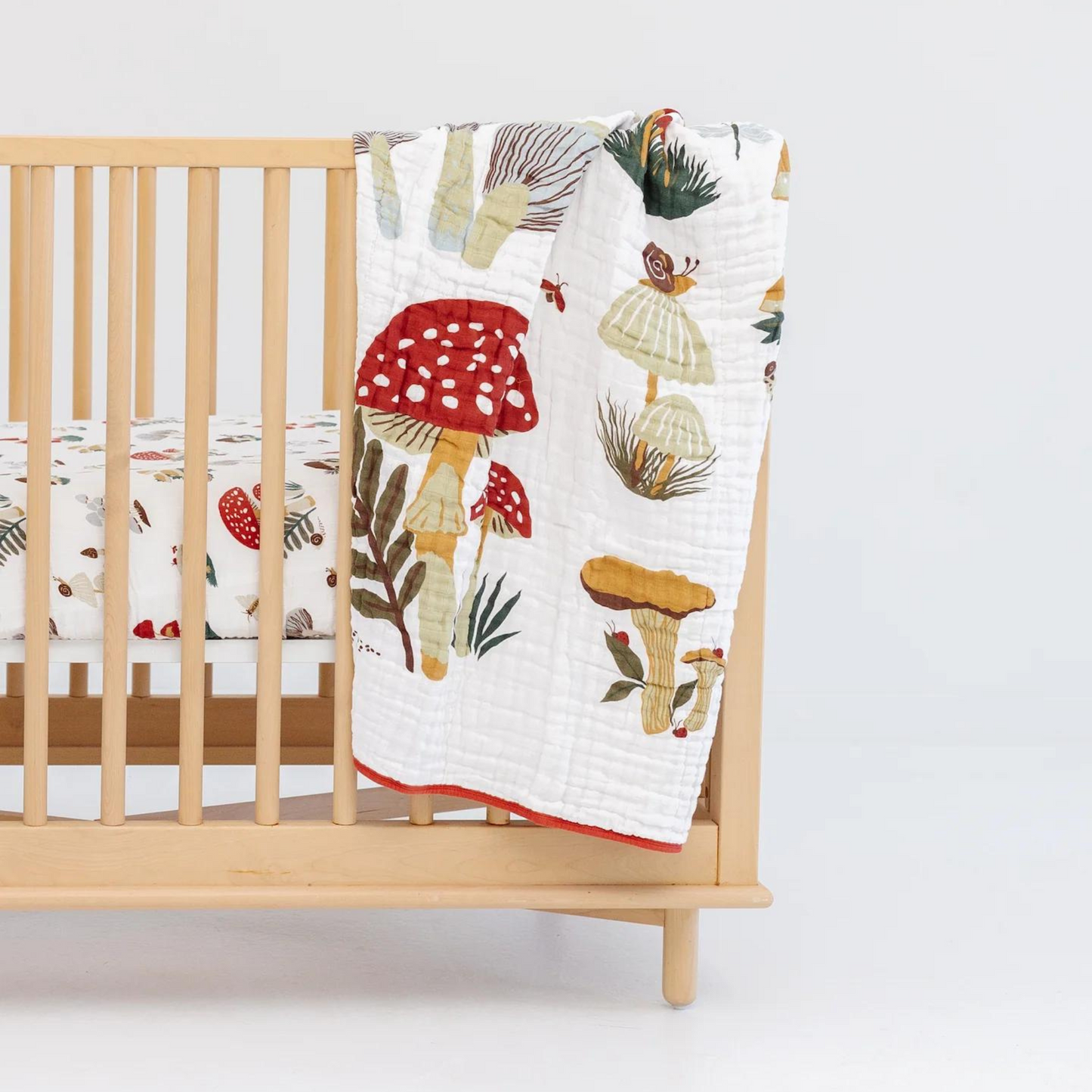 Mushroom Muslin Quilt